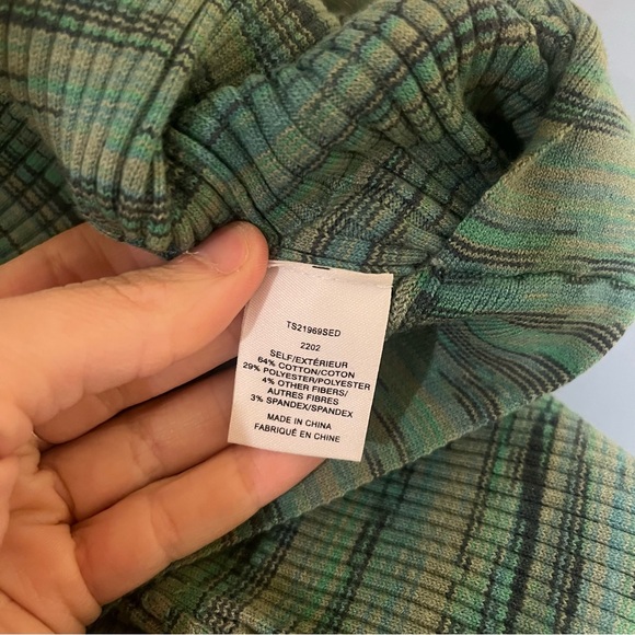 Derek Lam 10 Crosby Cianna Polo Collar Sweater Dress S Knit Midi - Picture 6 of 7